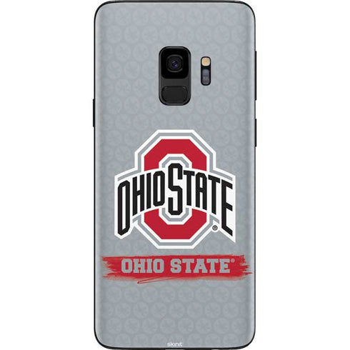 Ohio State University Distressed Logo Galaxy S9 Skin